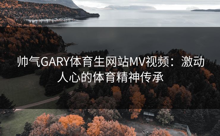 帅气GARY体育生网站MV视频：激动人心的体育精神传承